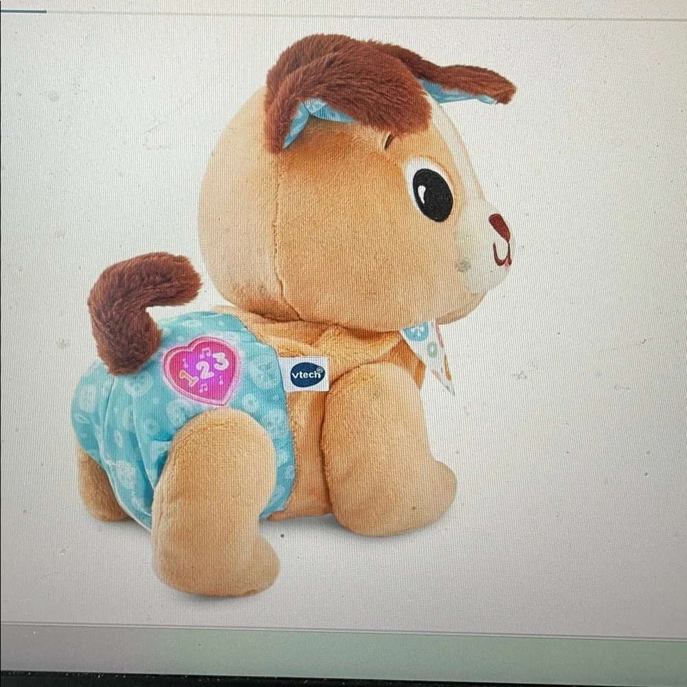 VTech Baby Explore and Move with Walking Puppy Plush Toy